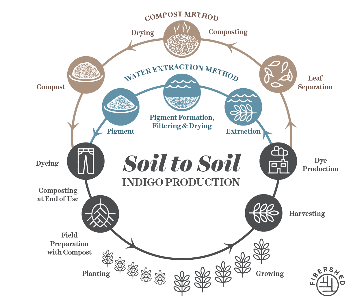 Soil to Soil Indigo Processing