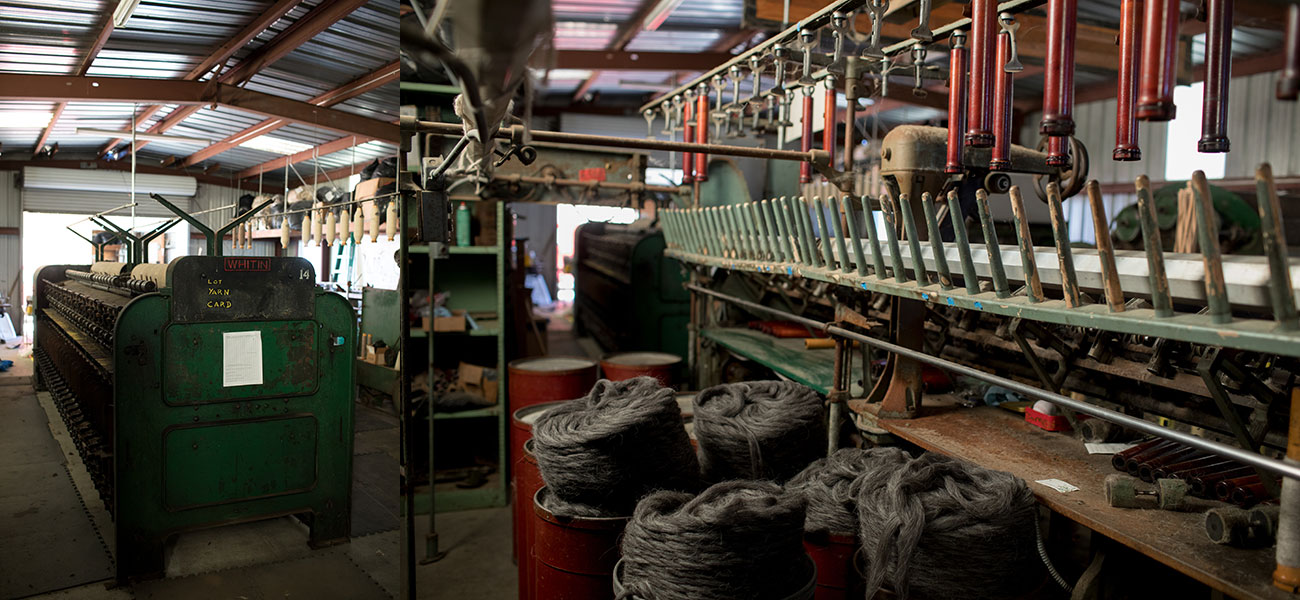 Valley Oak Wool & Fiber Mill, photo by Paige Green